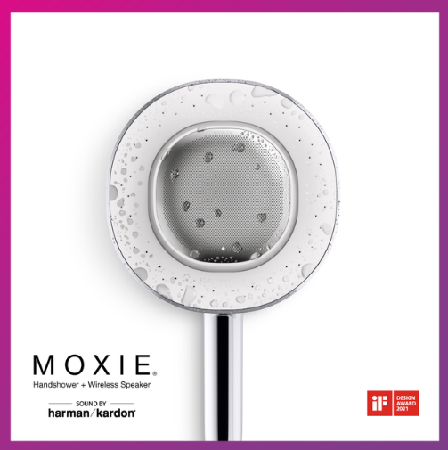 Moxie 2.0 藍芽魔音手持花灑 (鉻色)